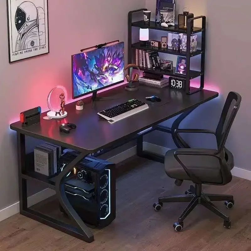 Desk Setup No Computer - Meja Komputer Minimalis Berkualitas Tinggi, Organizer,