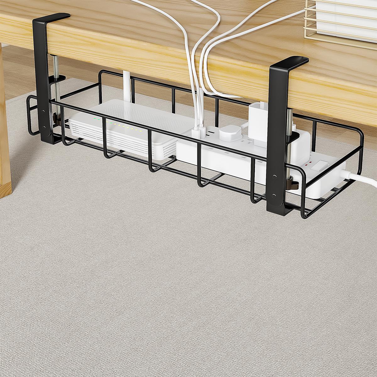 Desk Setup No Computer - Rak Pengatur Kabel Tanpa Bor di