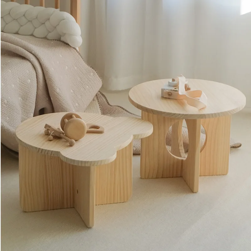 Desk Setup Small Room - Meja kecil anak-anak kayu Solid, Meja