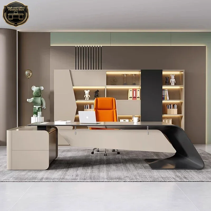 Desk Setup Small - Perlengkapan Meja Modern untuk Siswa, Meja