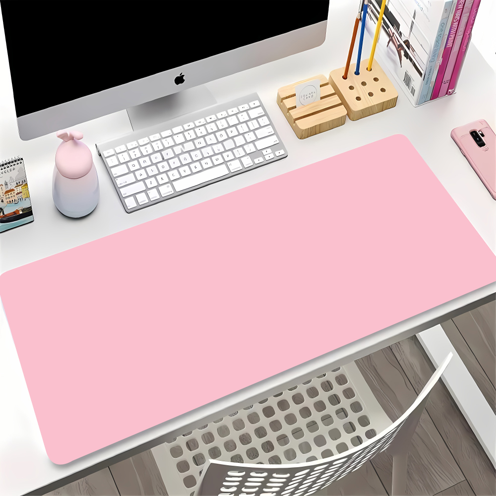 Desk Setup In Office - Alas Mouse Gaming Warna Solid Baki