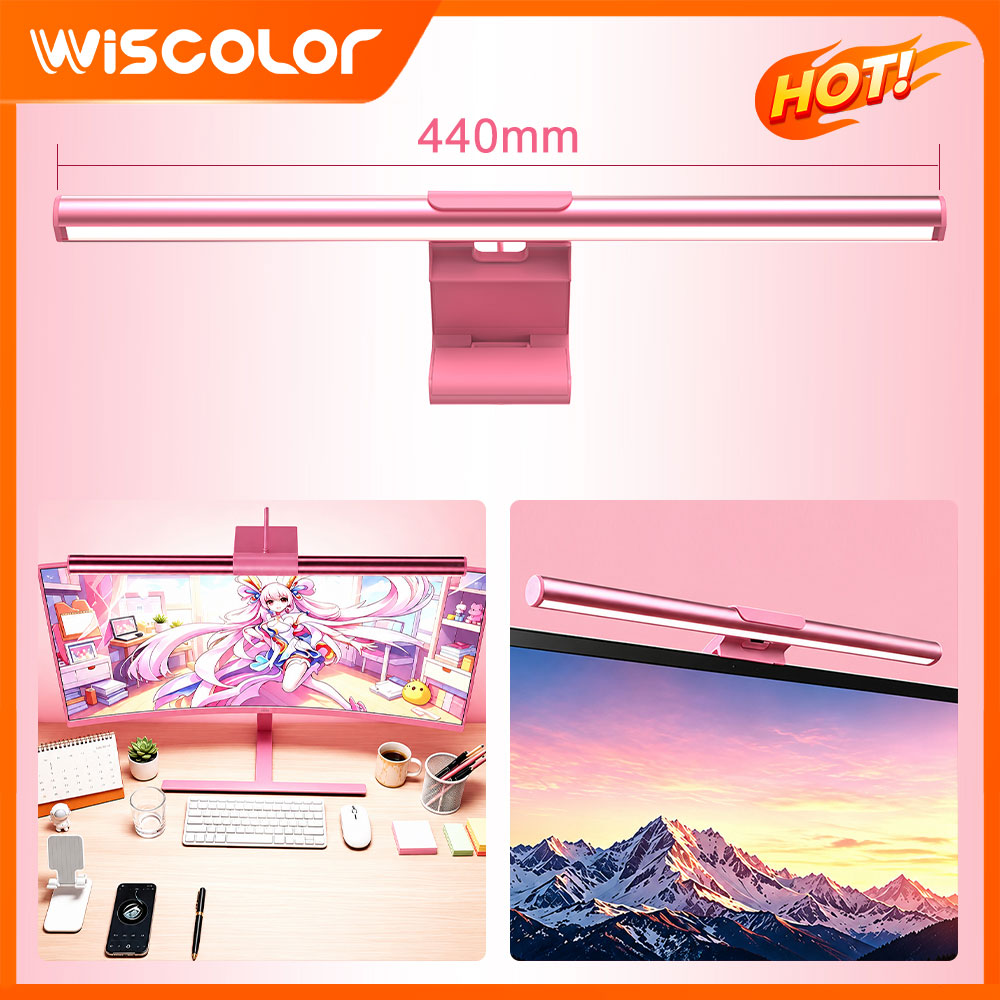 Desk Setup In Office - Lampu Monitor LED Smart Wifi RGB