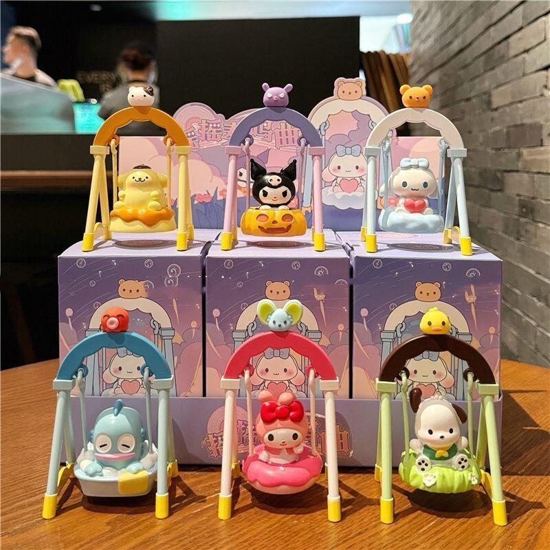 Desk Setup Design - Sanrio Kartun Cinnamoroll Melody Cradle Swing