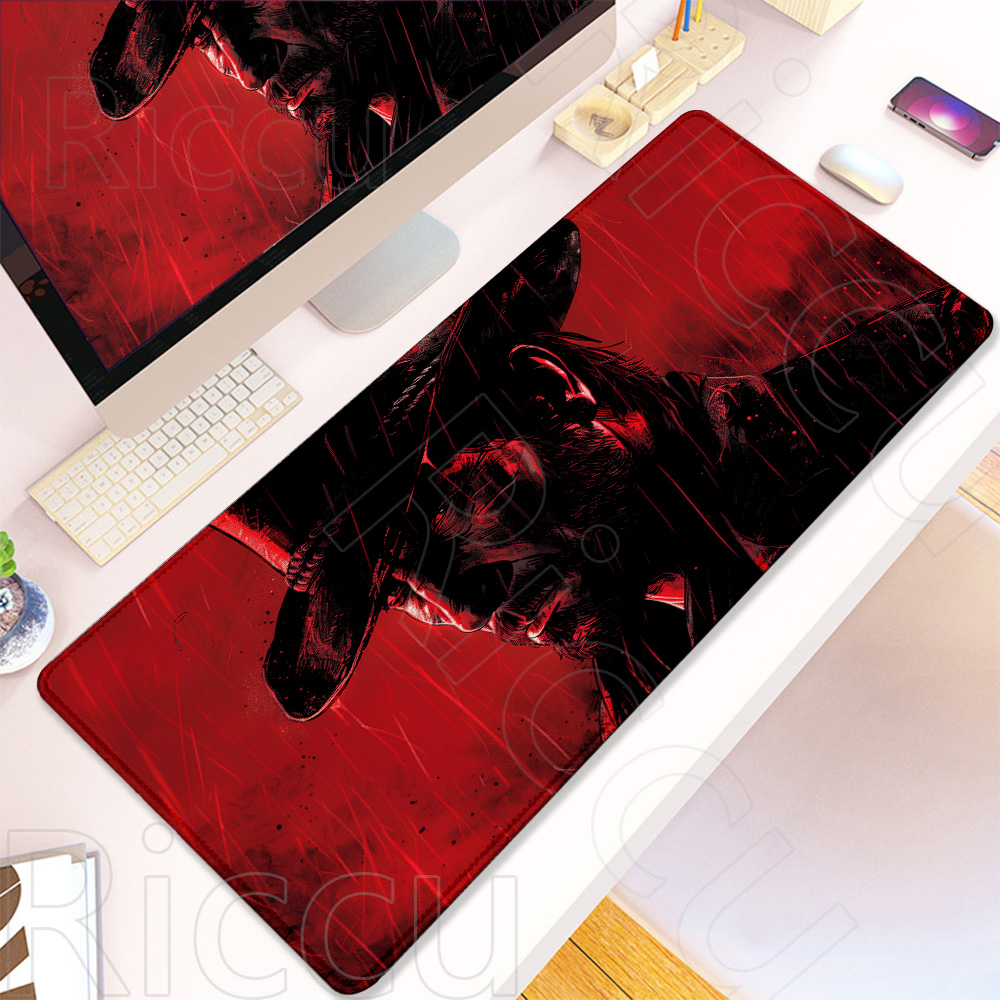 Desk Setup Red - Periferal PC HD Red Dead Redemption