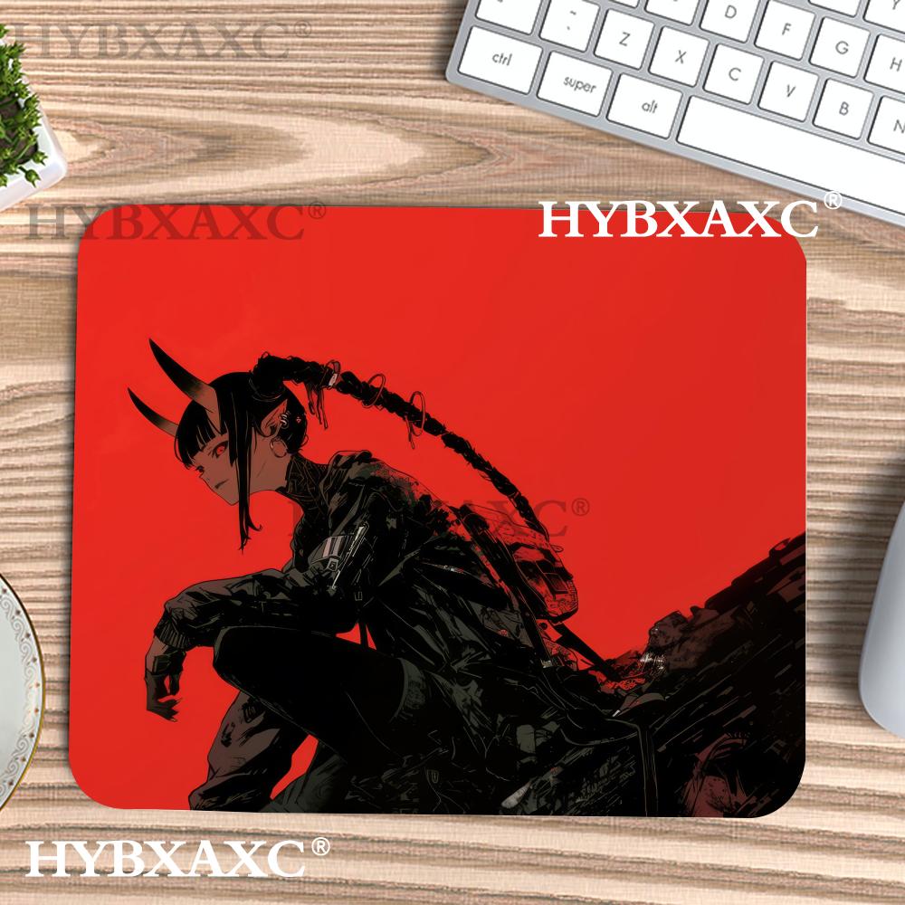Desk Setup Red - HYBXAXC Alas Meja Mouse Pad Gadis