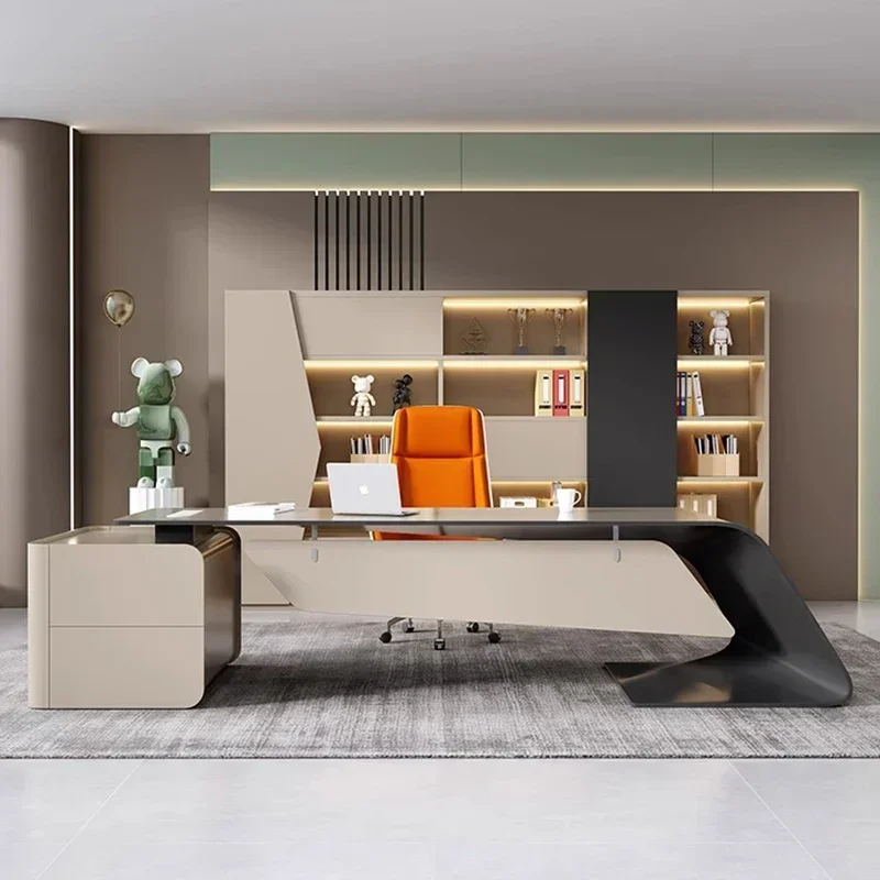 Desk Setup Small - Perlengkapan Meja Modern untuk Siswa, Meja