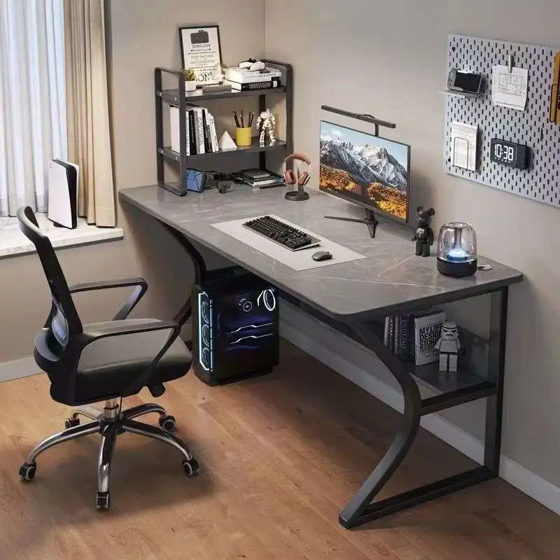 Meja Komputer Minimalis Berkua - Desk Setup No Computer ulasan dan harga