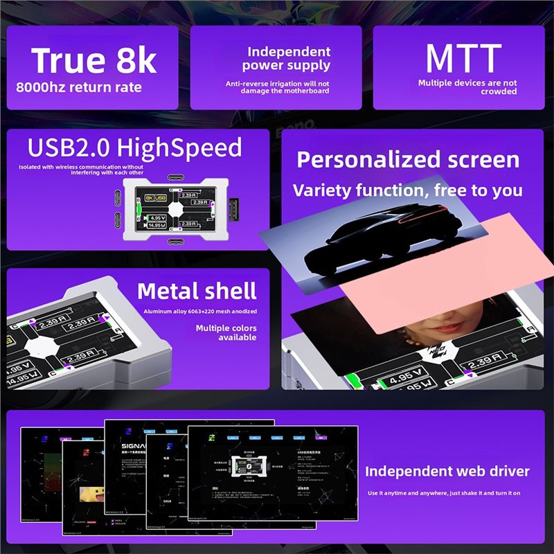 A42Z-Gaming USB Hub - 2-ke-3 P - Desk Setup Usb Hub ulasan dan harga