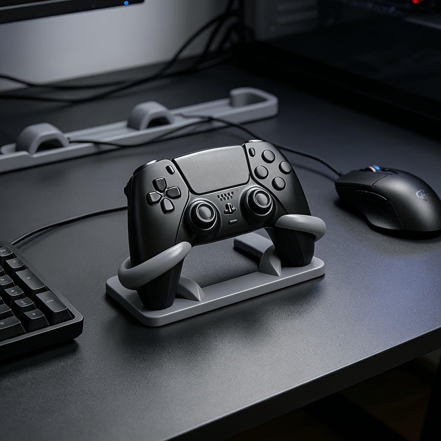 Tempat Pengontrol Game Minimal - Desk Setup Gaming ulasan dan harga