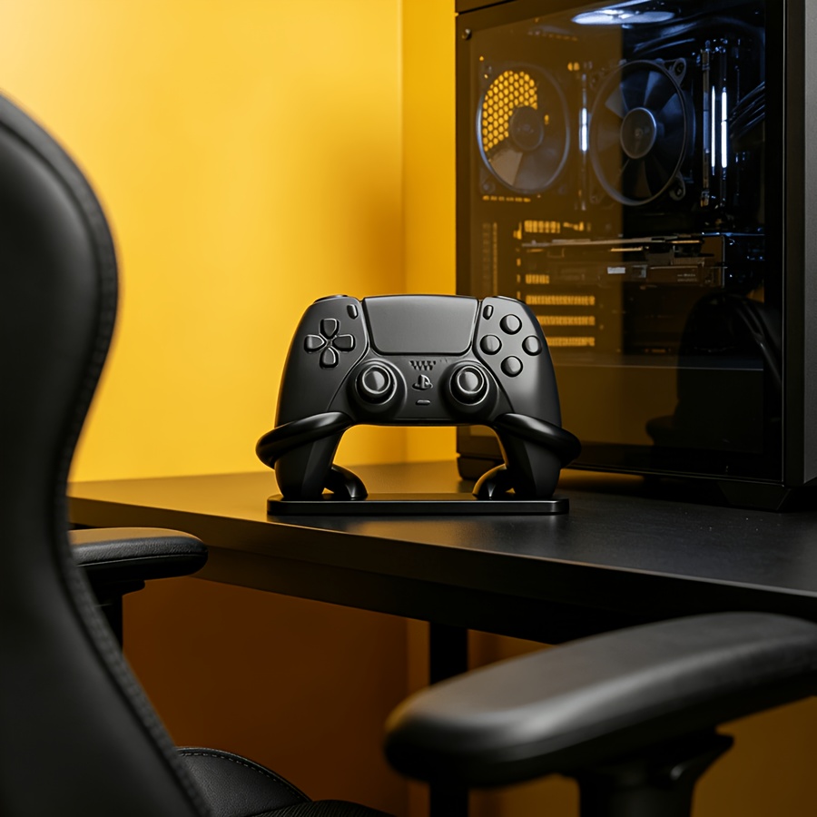 Tempat Pengontrol Game Minimal - Desk Setup Gaming ulasan dan harga