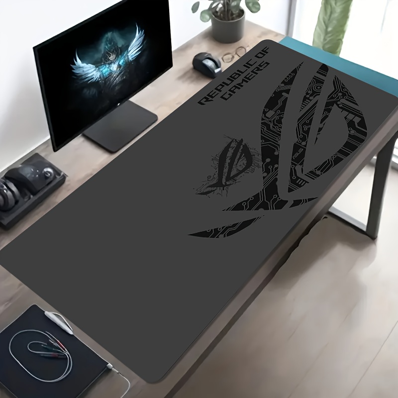 1pc Alas Mouse Gaming Besar, D - Desk Setup In Office ulasan dan harga
