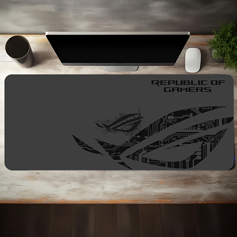 1pc Alas Mouse Gaming Besar, D - Desk Setup In Office ulasan dan harga