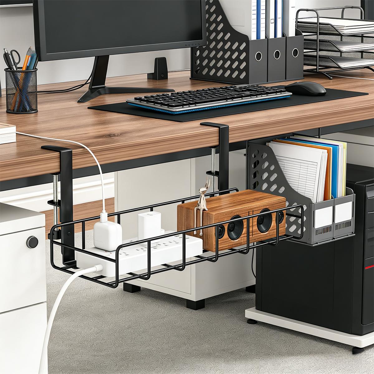 Rak Pengatur Kabel Tanpa Bor d - Desk Setup No Computer ulasan dan harga