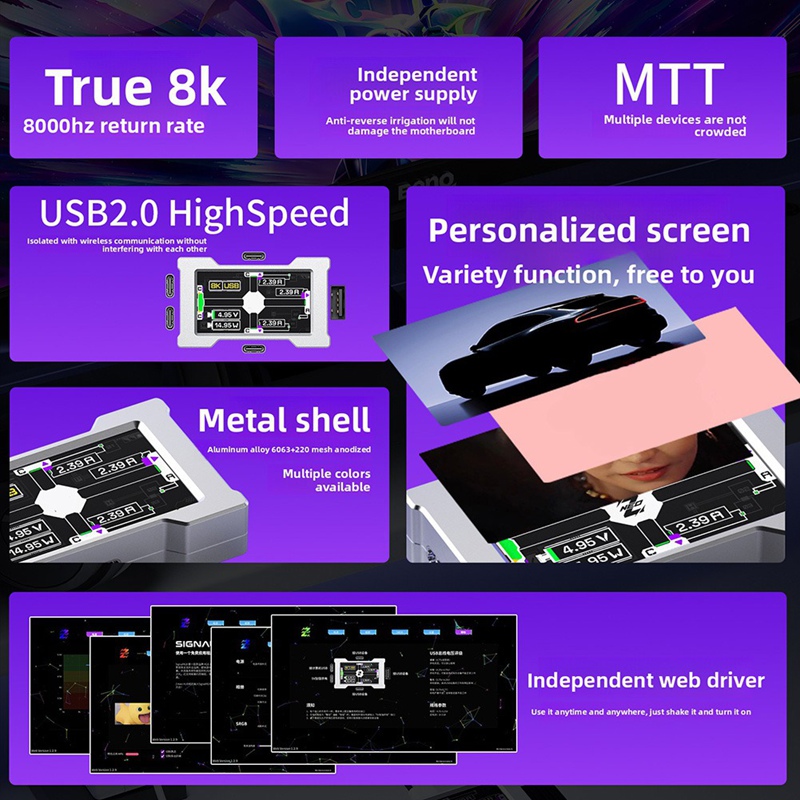 Hub USB Gaming - 2-ke-3 Port,  - Desk Setup Usb Hub ulasan dan harga