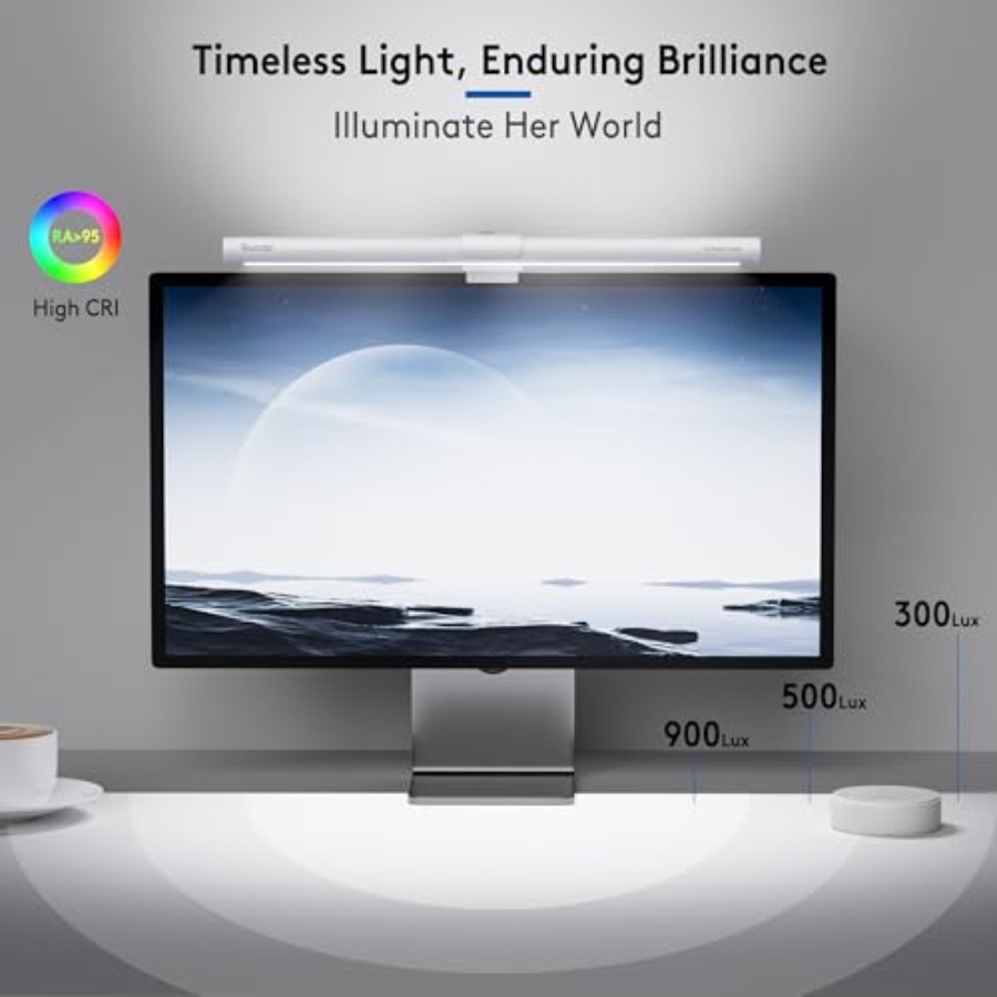 Lampu Meja Monitor dengan Remo - Desk Setup No Computer ulasan dan harga