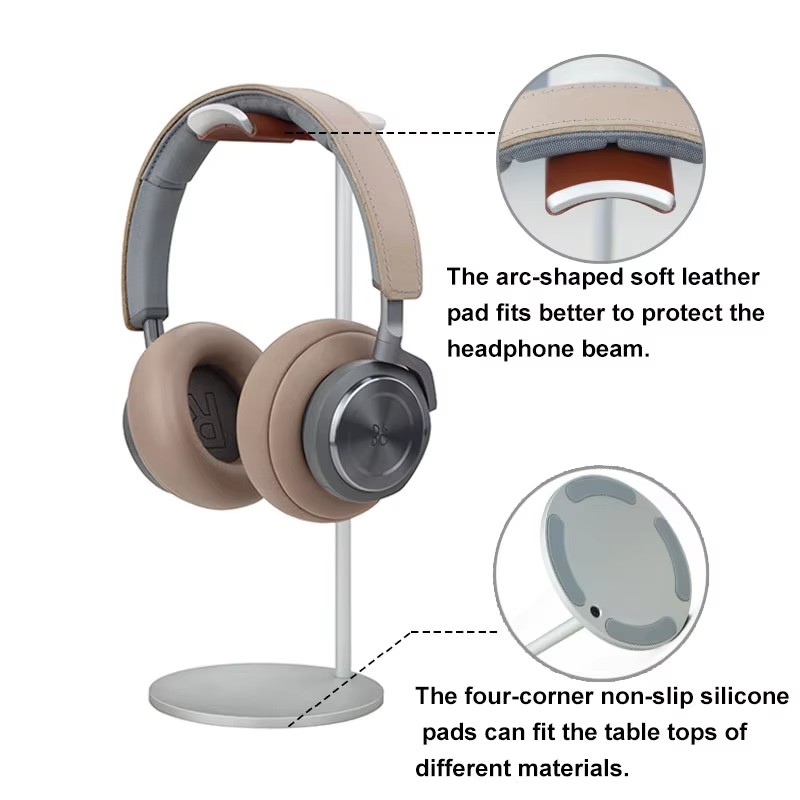 Rak Penyangga Headphone Alumin - Desk Setup Gaming ulasan dan harga