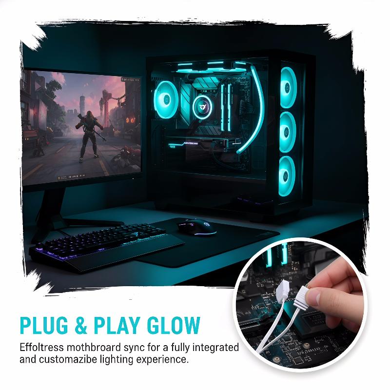 Lampu Strip Dekoratif ARGB 5V  - Desk Setup Led Strip ulasan dan harga