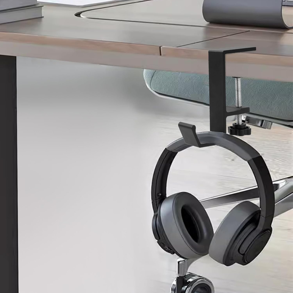 Gantungan Kait Headphone Aloi  - Desk Setup Gaming ulasan dan harga