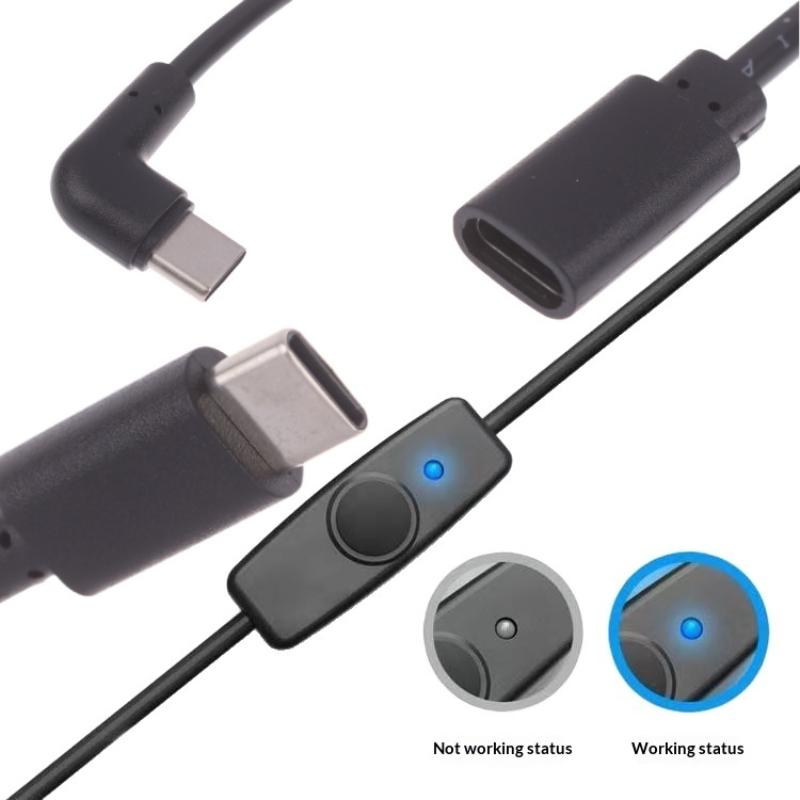 Baru 1/3 Buah Kabel Catu Daya  - Desk Setup Led Strip ulasan dan harga