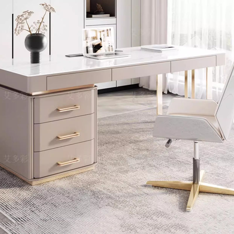 Meja Kantor Laci Minimalis Mew - Desk Setup No Computer ulasan dan harga
