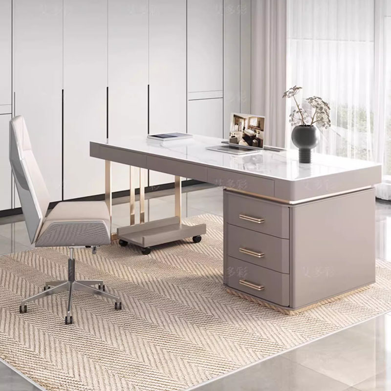 Meja Kantor Laci Minimalis Mew - Desk Setup No Computer ulasan dan harga