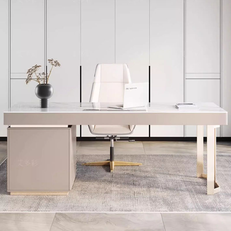 Meja Kantor Laci Minimalis Mew - Desk Setup No Computer ulasan dan harga