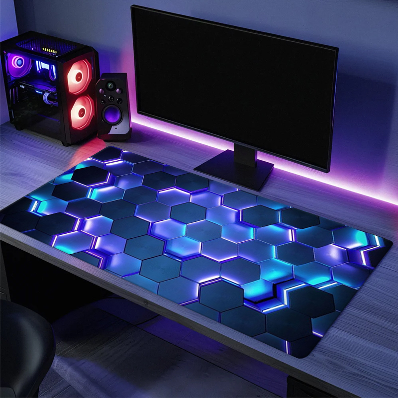 Alas Mouse Gaming Besar Desain - Desk Setup Red ulasan dan harga