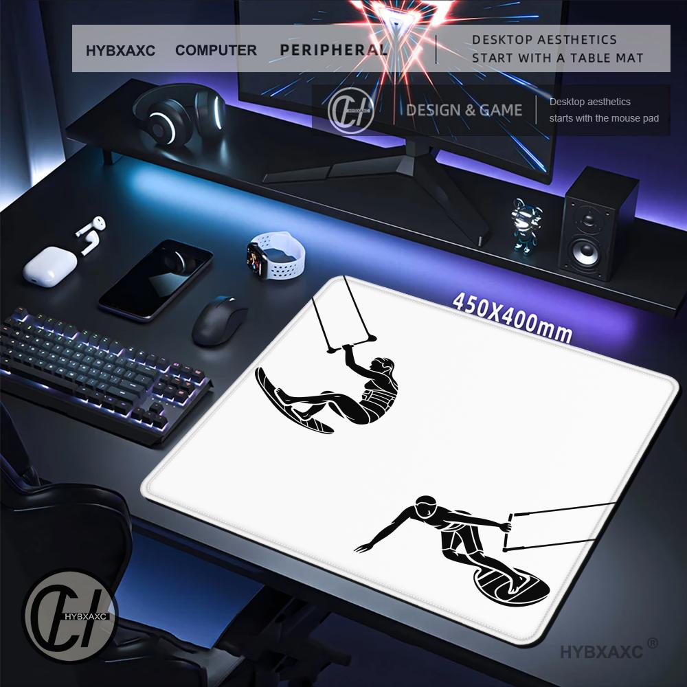 HYBXAXC Kitesurf Line Art Mous - Desk Setup For Work ulasan dan harga