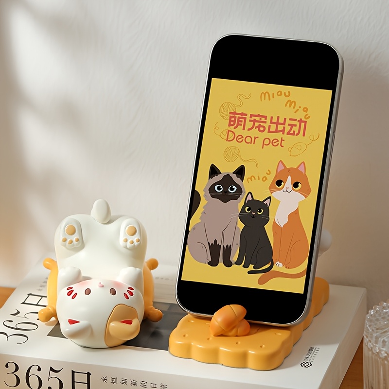 Penyangga Ponsel Resin Bentuk  - Desk Setup Cute ulasan dan harga