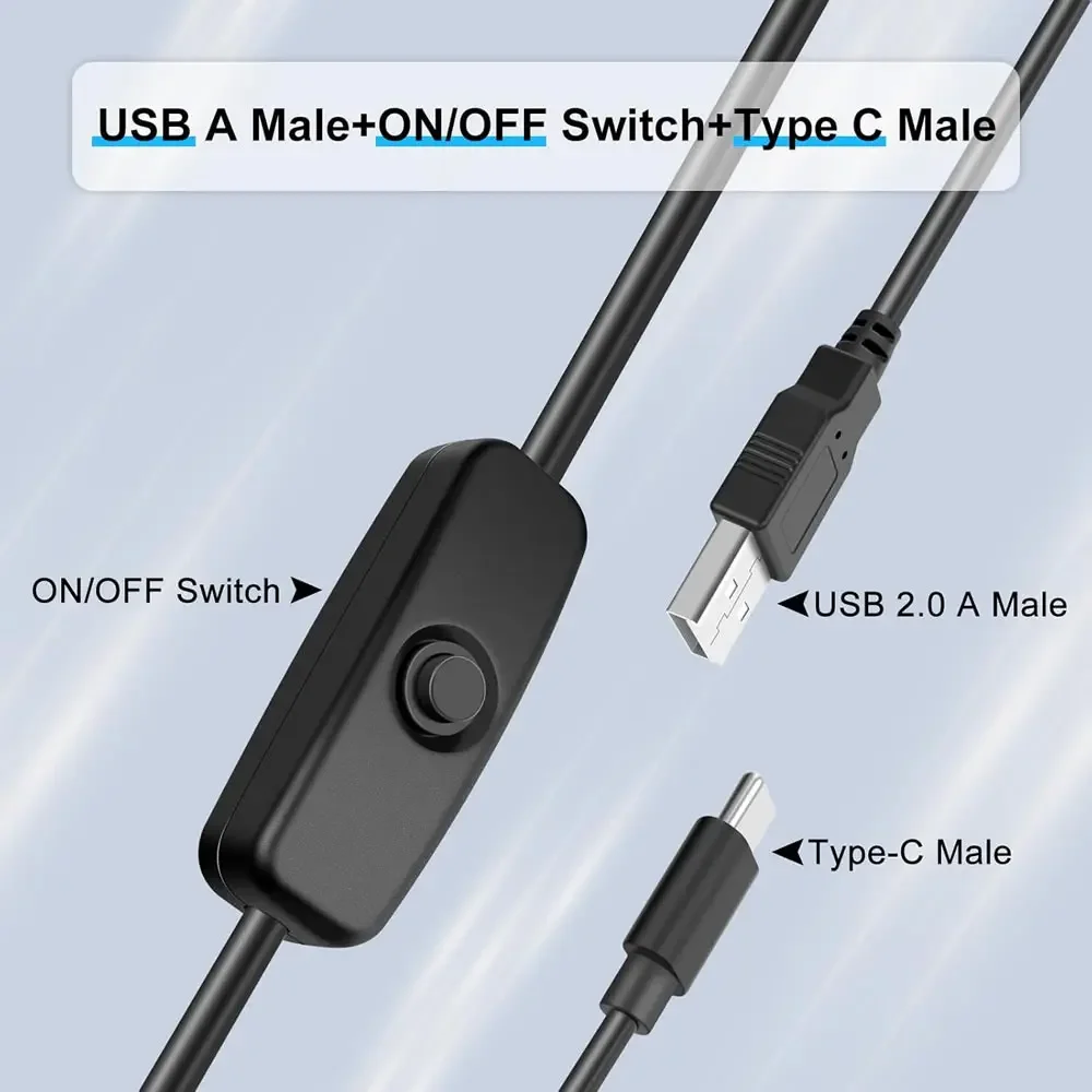 Kabel USB Tipe C dengan Sakela - Desk Setup Led Strip ulasan dan harga