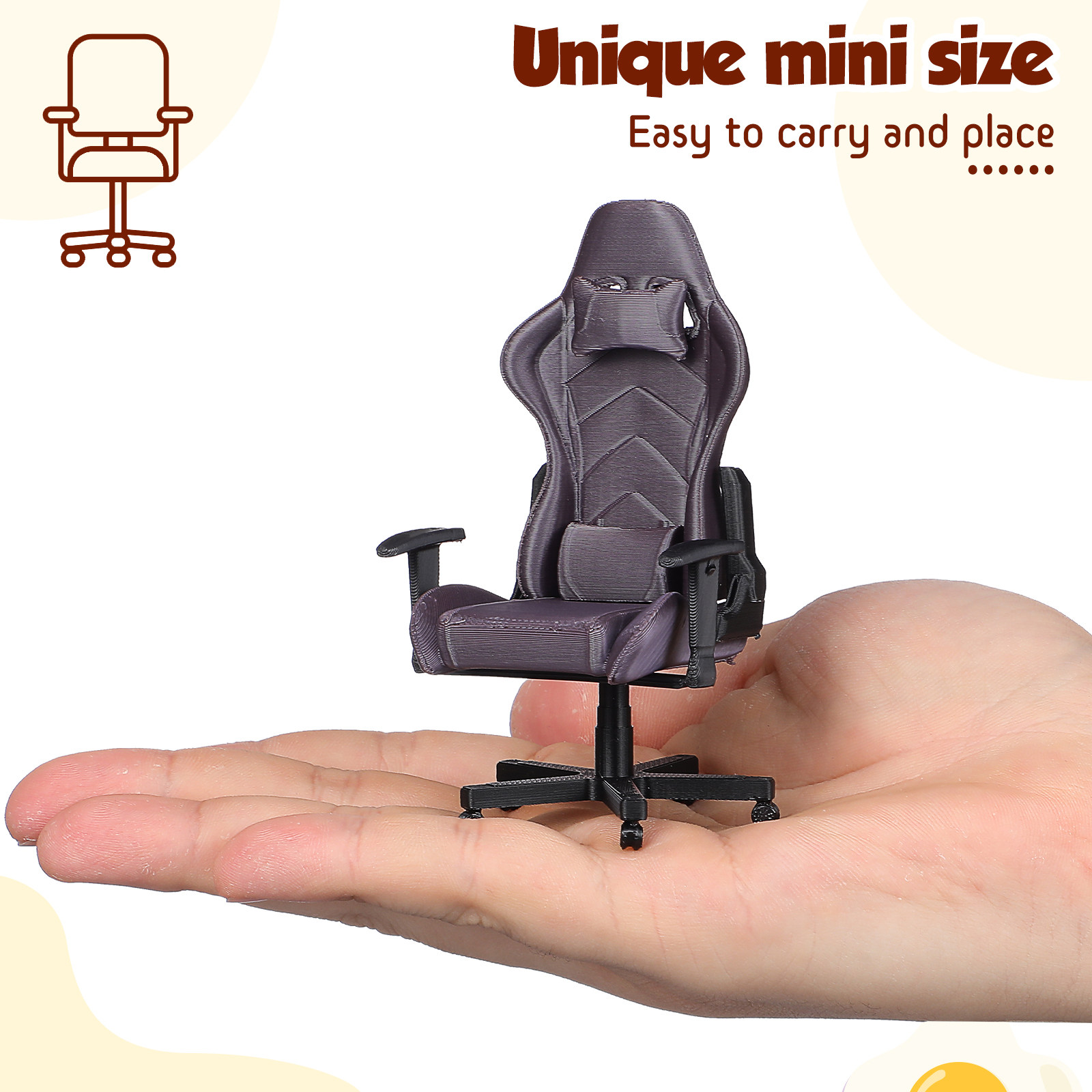 Kursi Meja Gaming Miniatur Ska - Desk Setup In Office ulasan dan harga