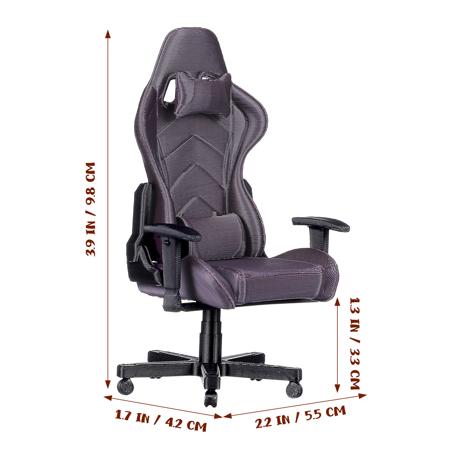 Kursi Meja Gaming Miniatur Ska - Desk Setup In Office ulasan dan harga