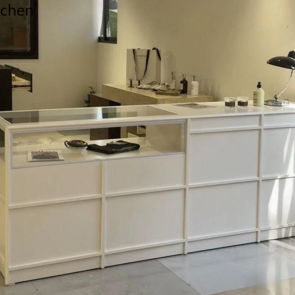 Meja Display Toko Pakaian HYS, - Desk Setup In Office ulasan dan harga