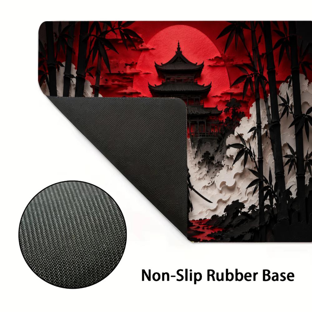 Alas Mouse Samurai Red Moon Ak - Desk Setup Red ulasan dan harga