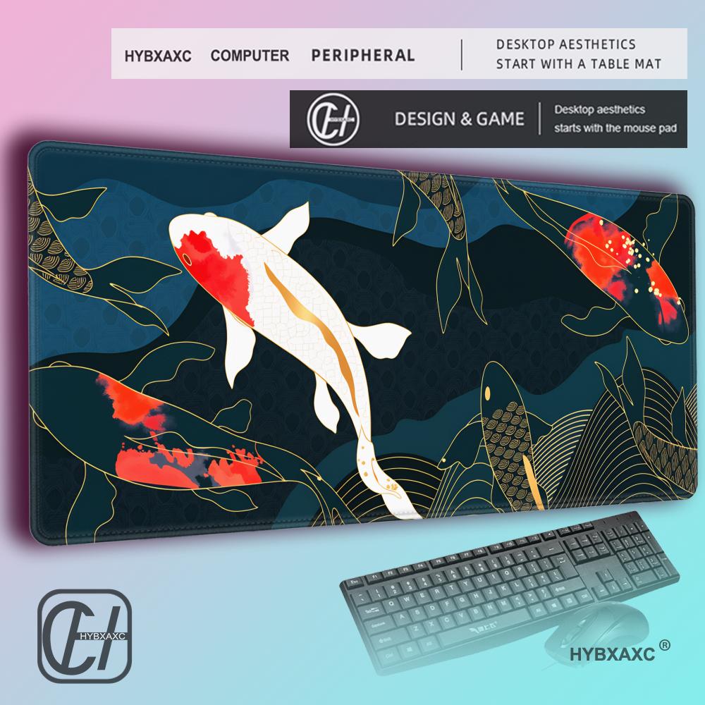 HYBXAXC Alas Meja Ikan Koi Jep - Desk Setup Red ulasan dan harga