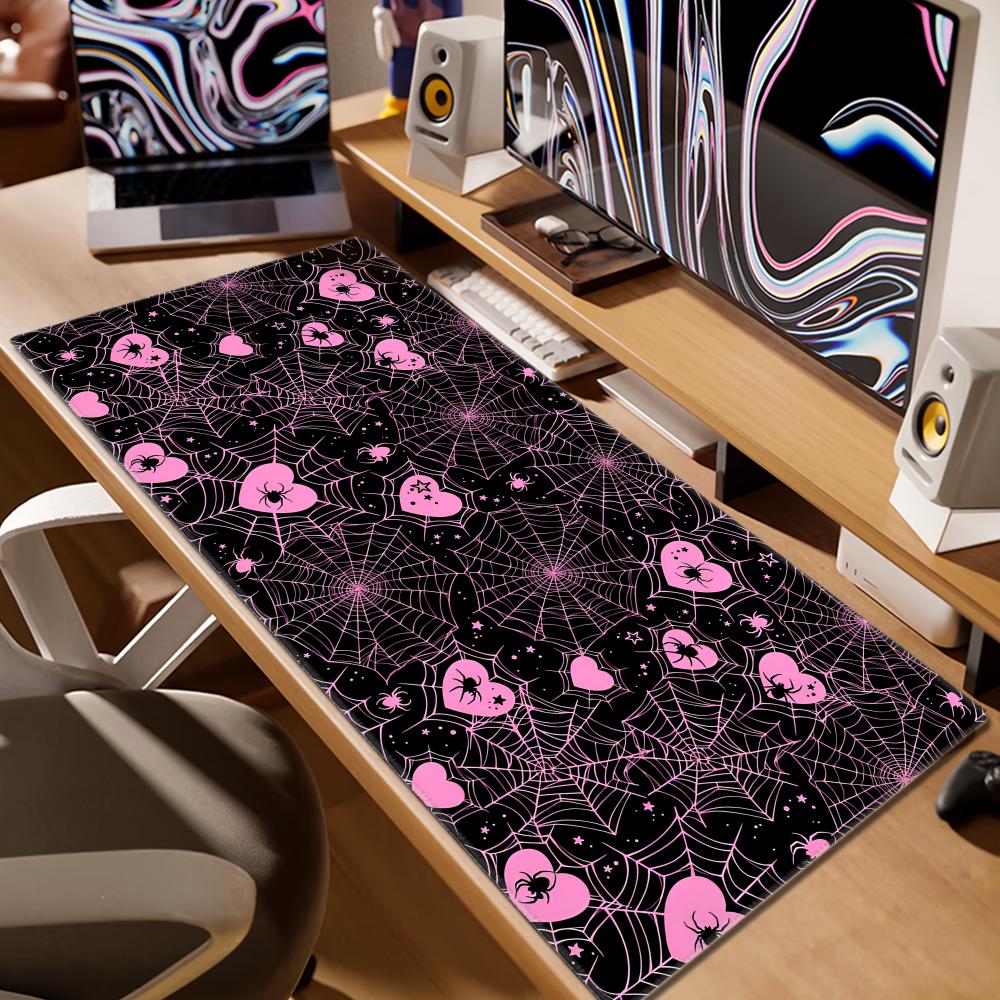 Alas Meja Berbentuk Hati Jarin - Desk Setup In Office ulasan dan harga