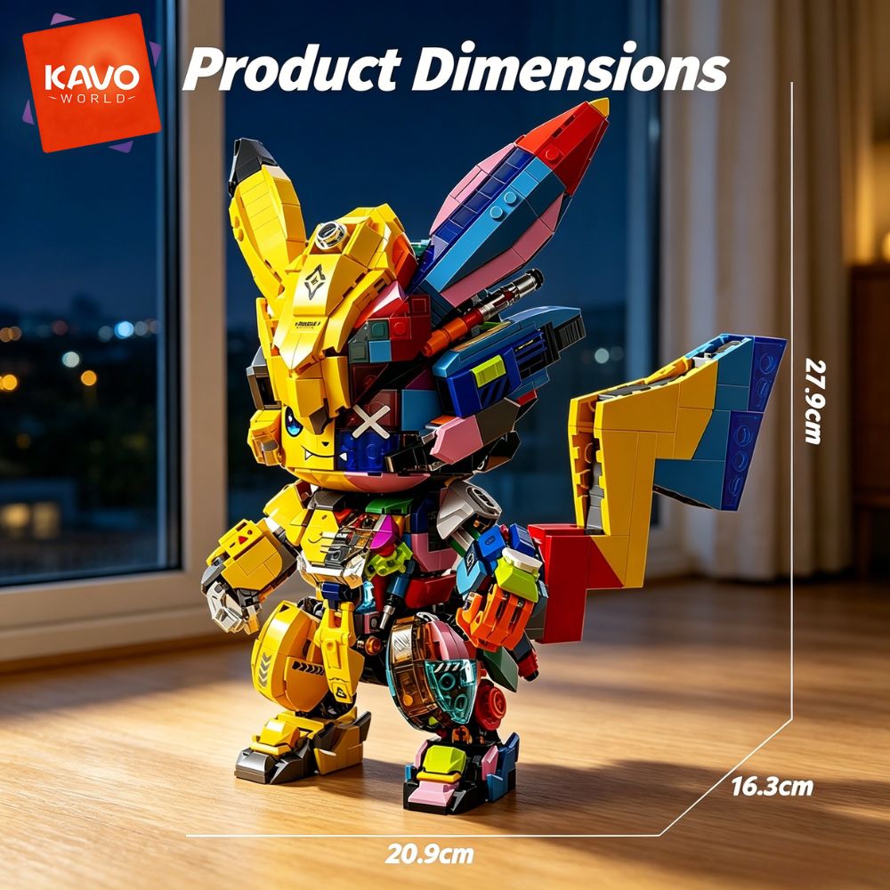 KAVOWORLD 1505PCS Kit Model Bl - Desk Setup Small Room ulasan dan harga