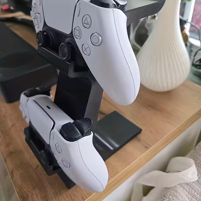 ● Dudukan Pengontrol 3-In-1 un - Desk Setup Gaming ulasan dan harga