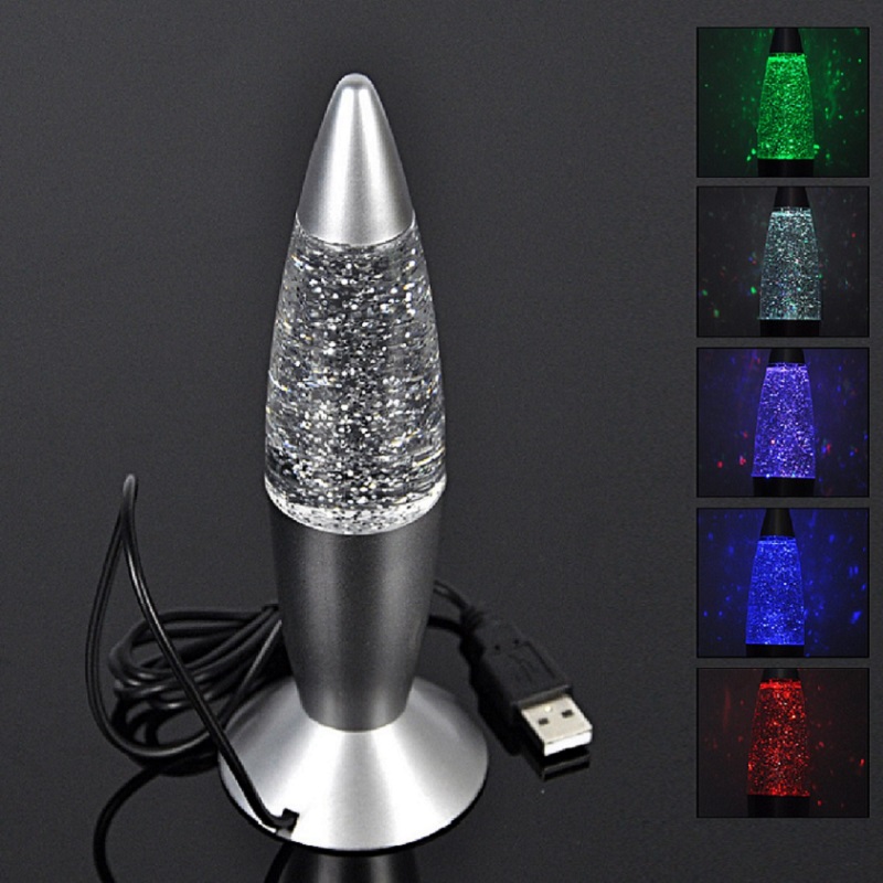 Lampu Roket LED USB Lampu Mala - Desk Setup Gaming ulasan dan harga