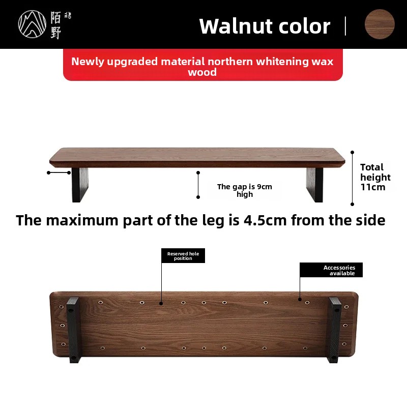 Penyangga Monitor Kayu Solid R - Desk Setup In Office ulasan dan harga