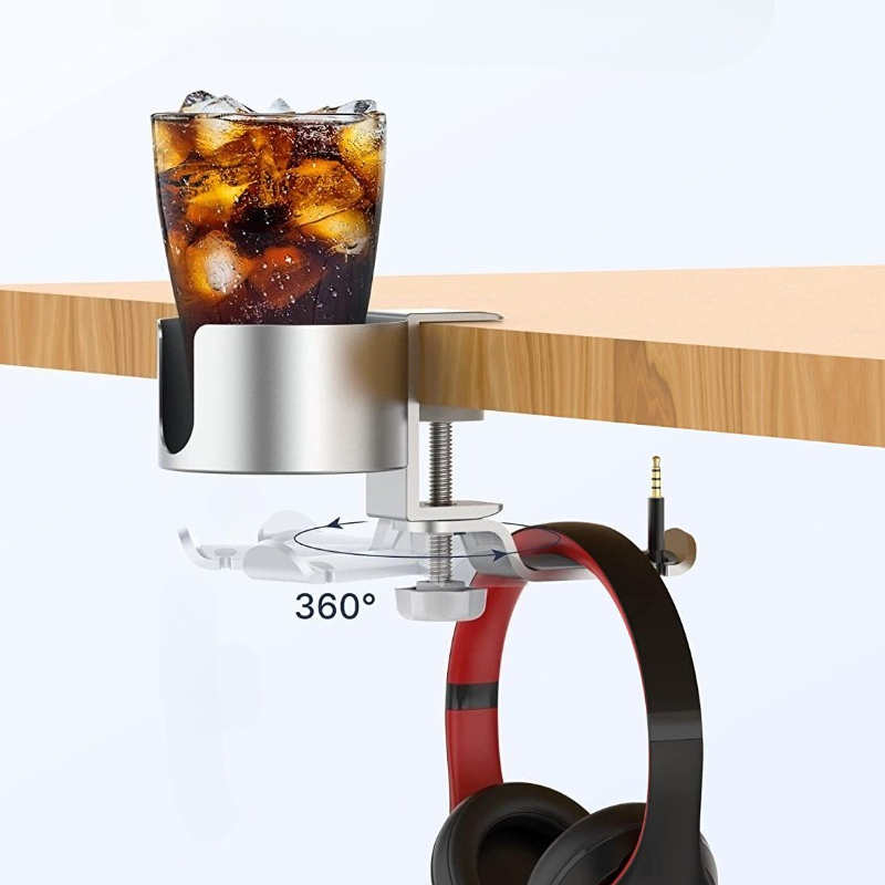 360 °   Penyangga Headset Meja - Desk Setup In Office ulasan dan harga