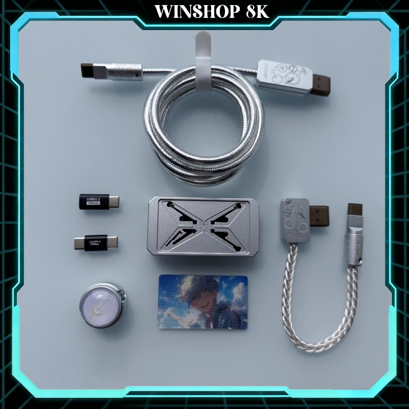 WINSHOP Esports HUB Dual-In 4- - Desk Setup Usb Hub ulasan dan harga