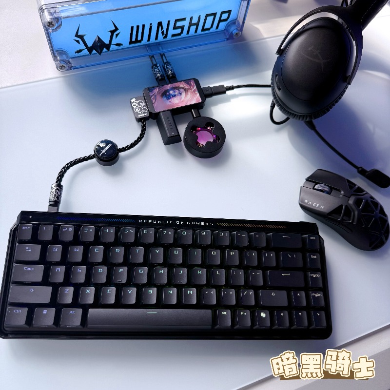 WINSHOP Esports HUB Dual-In 4- - Desk Setup Usb Hub ulasan dan harga