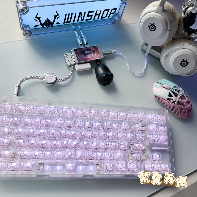 WINSHOP Esports HUB Dual-In 4- - Desk Setup Usb Hub ulasan dan harga