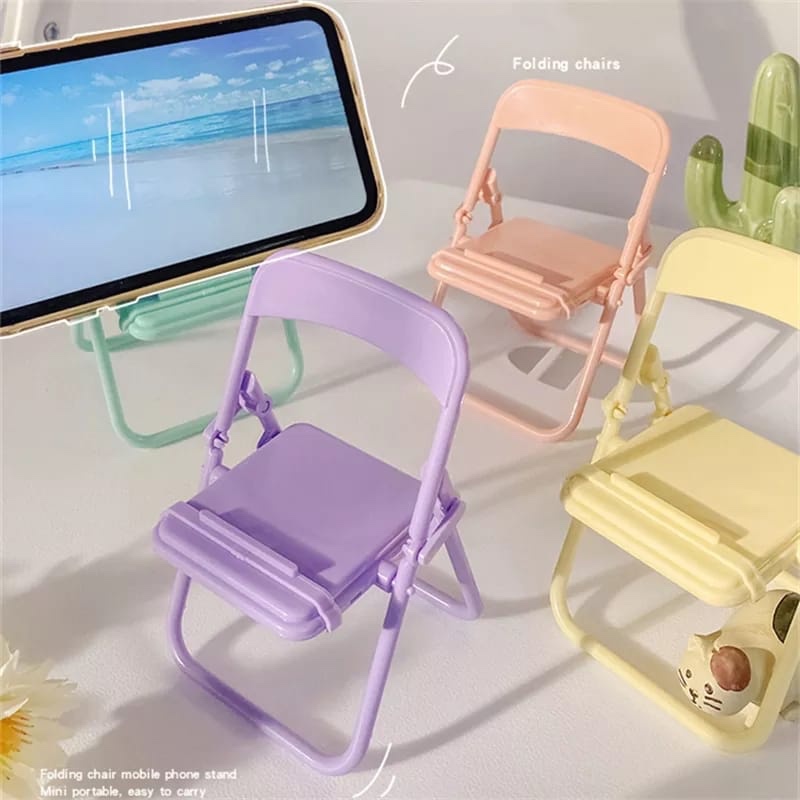 Penyangga Ponsel Kreatif Bentu - Desk Setup Cute ulasan dan harga