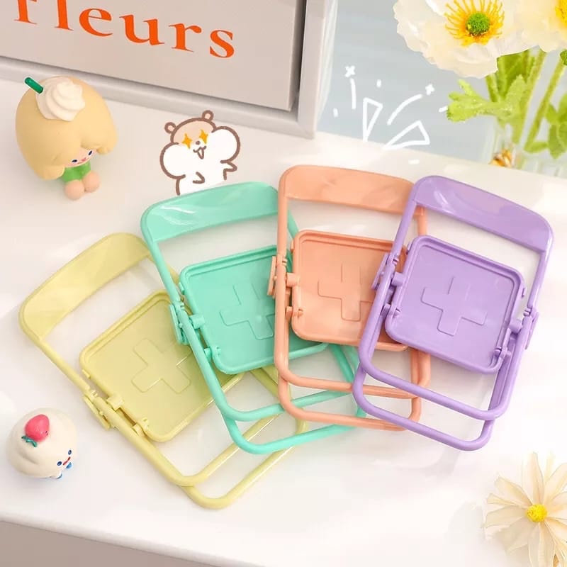 Penyangga Ponsel Kreatif Bentu - Desk Setup Cute ulasan dan harga