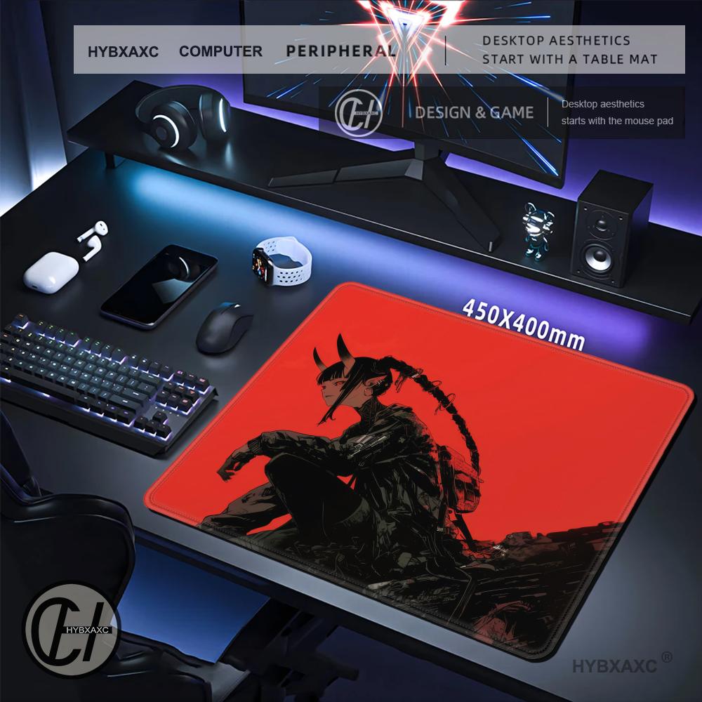 HYBXAXC Alas Meja Mouse Pad Ga - Desk Setup Red ulasan dan harga