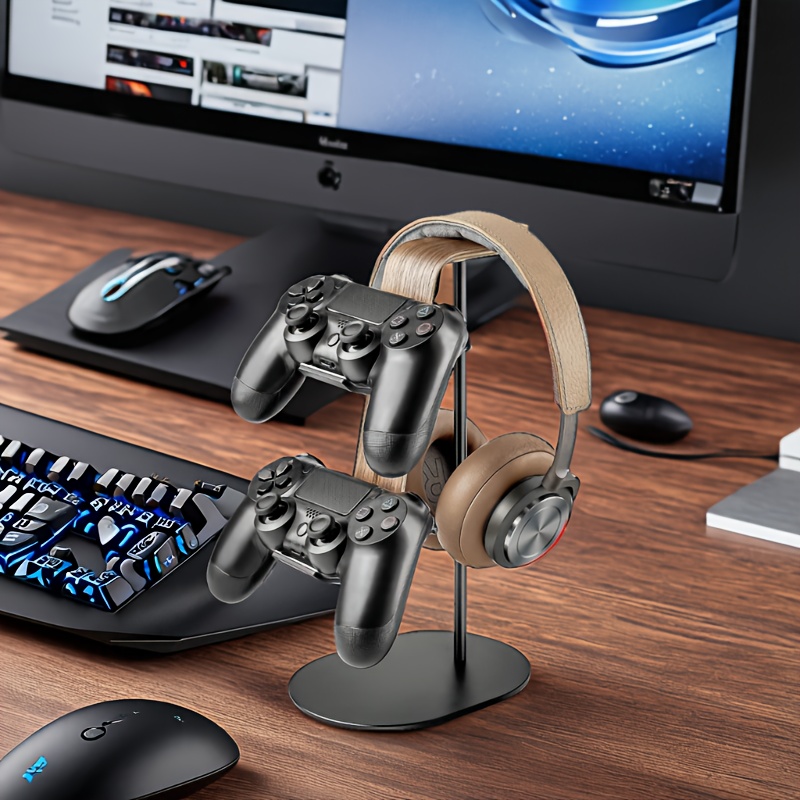 Pengontrol Kayu & Penyangga He - Desk Setup Gaming ulasan dan harga