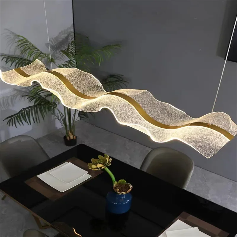 Lampu gantung LED gelombang de - Desk Setup Design ulasan dan harga