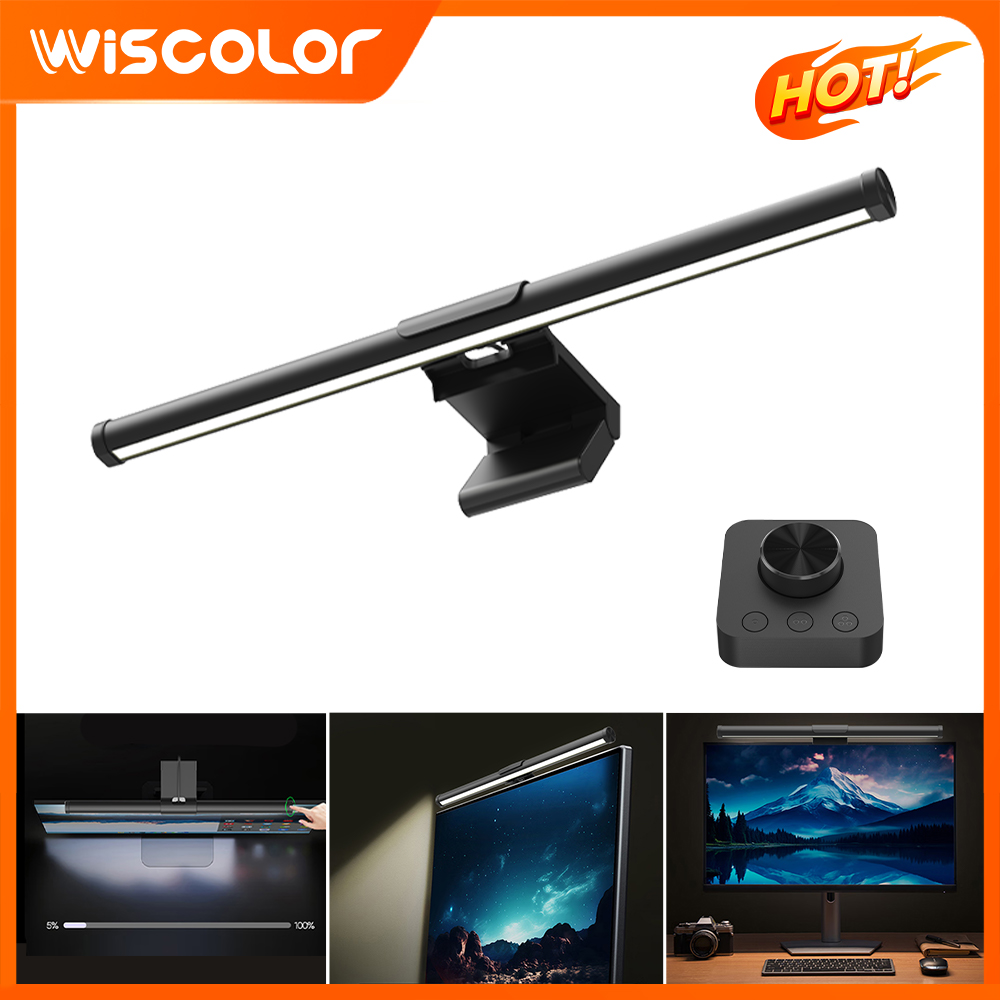 Lampu Monitor RGB Wifi Pintar, - Desk Setup In Office ulasan dan harga